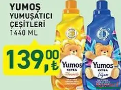 YUMOŞ YUMUŞATICI ÇEŞİTLERİ 1440 ML